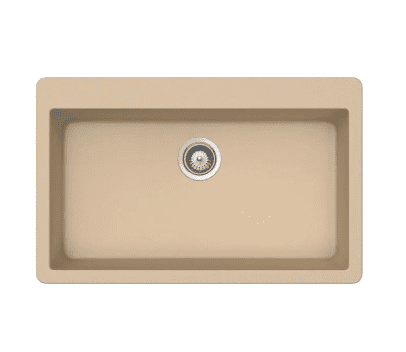 beige composite sink