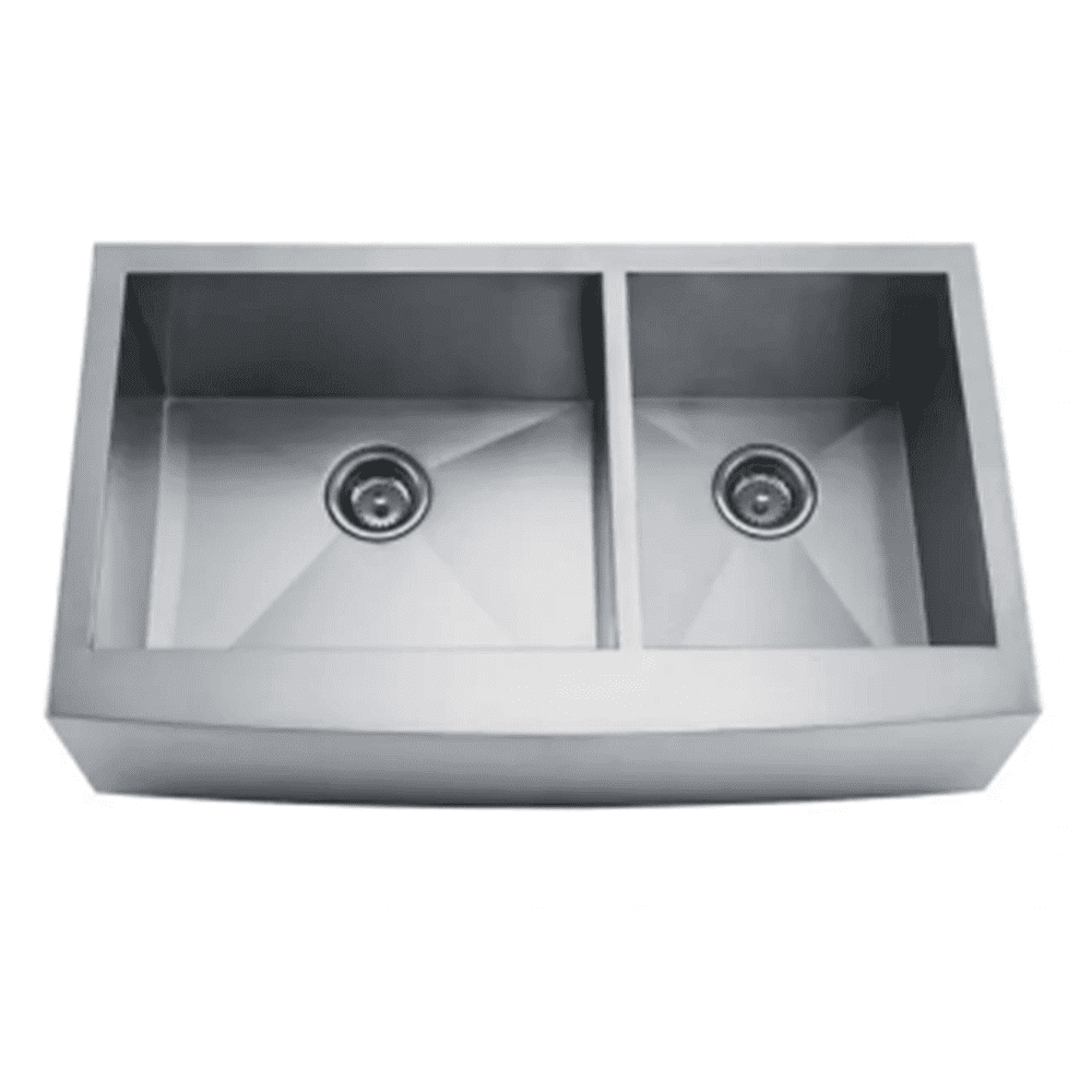 double bowl undermount kitchen sink