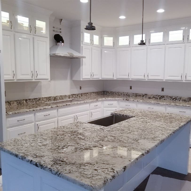 cream granite countertops